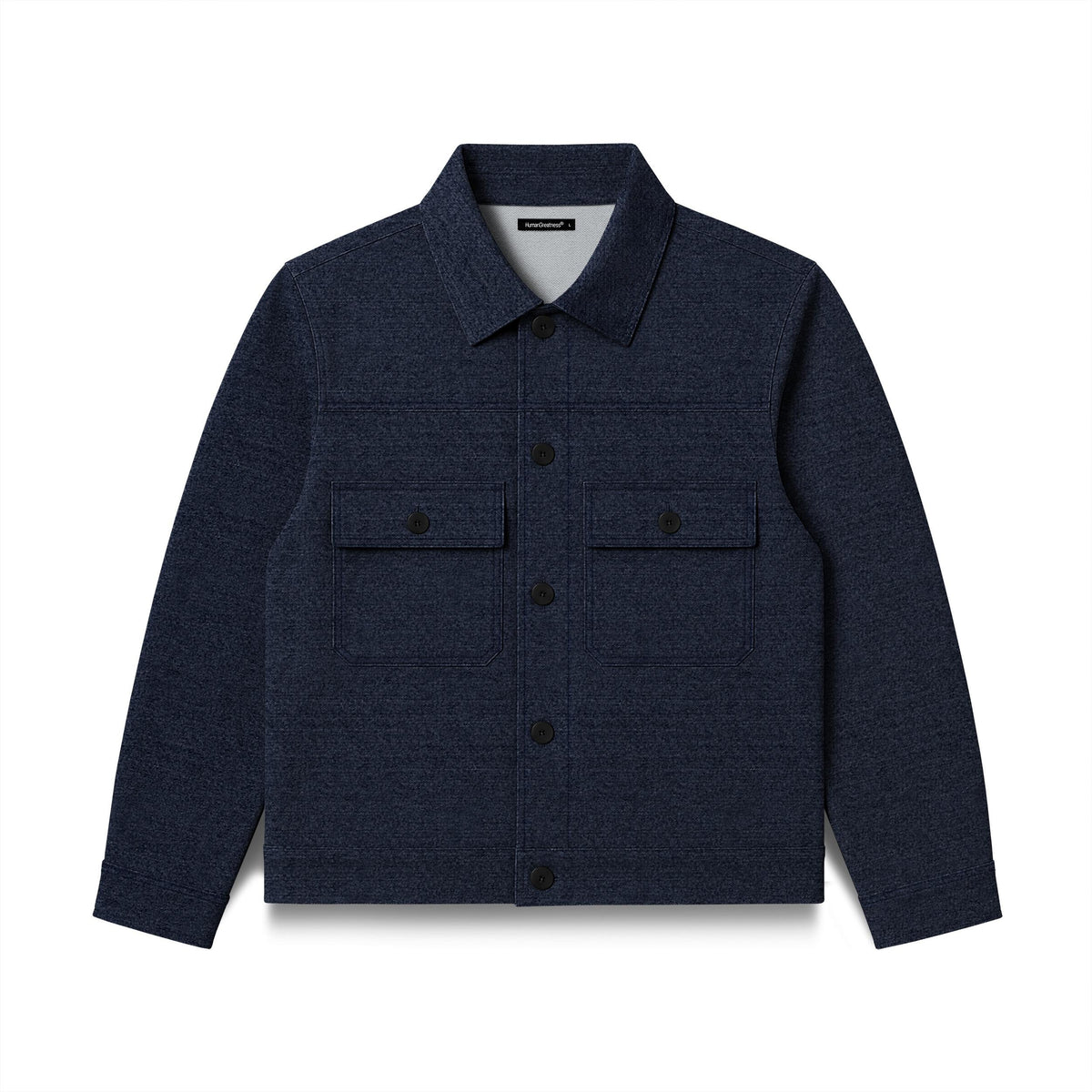 Faux Denim Human Greatness