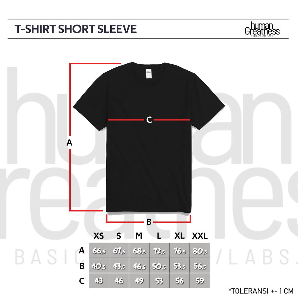 KAOS STRIPE DB HITAM PUTIH