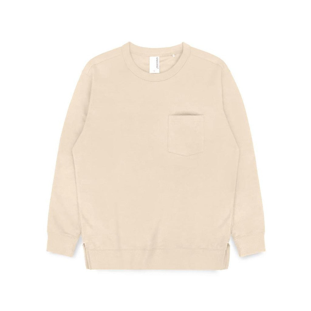 Pocket Crewneck Beige