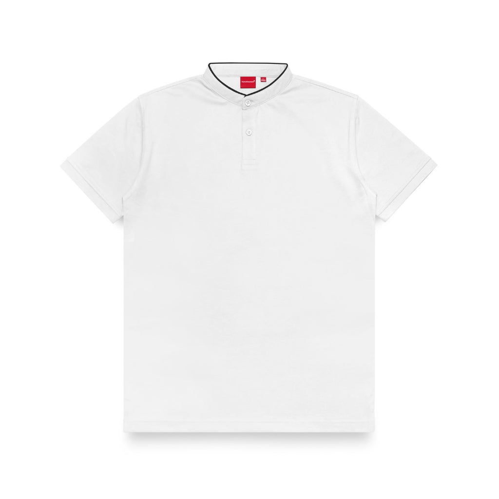 Shanghai Stand Collar White