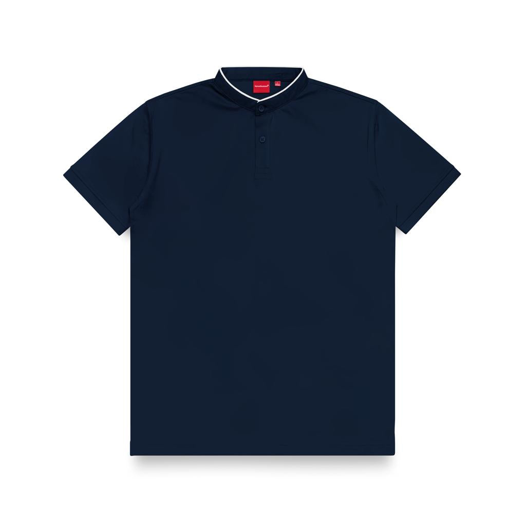 Shanghai Stand Collar Navy
