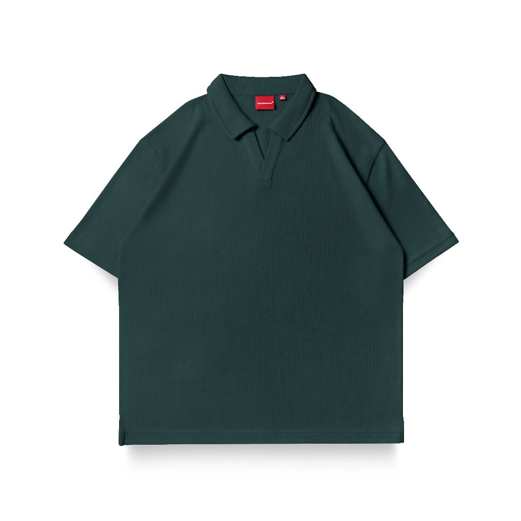 Waffle Wimbledon Green Shirt