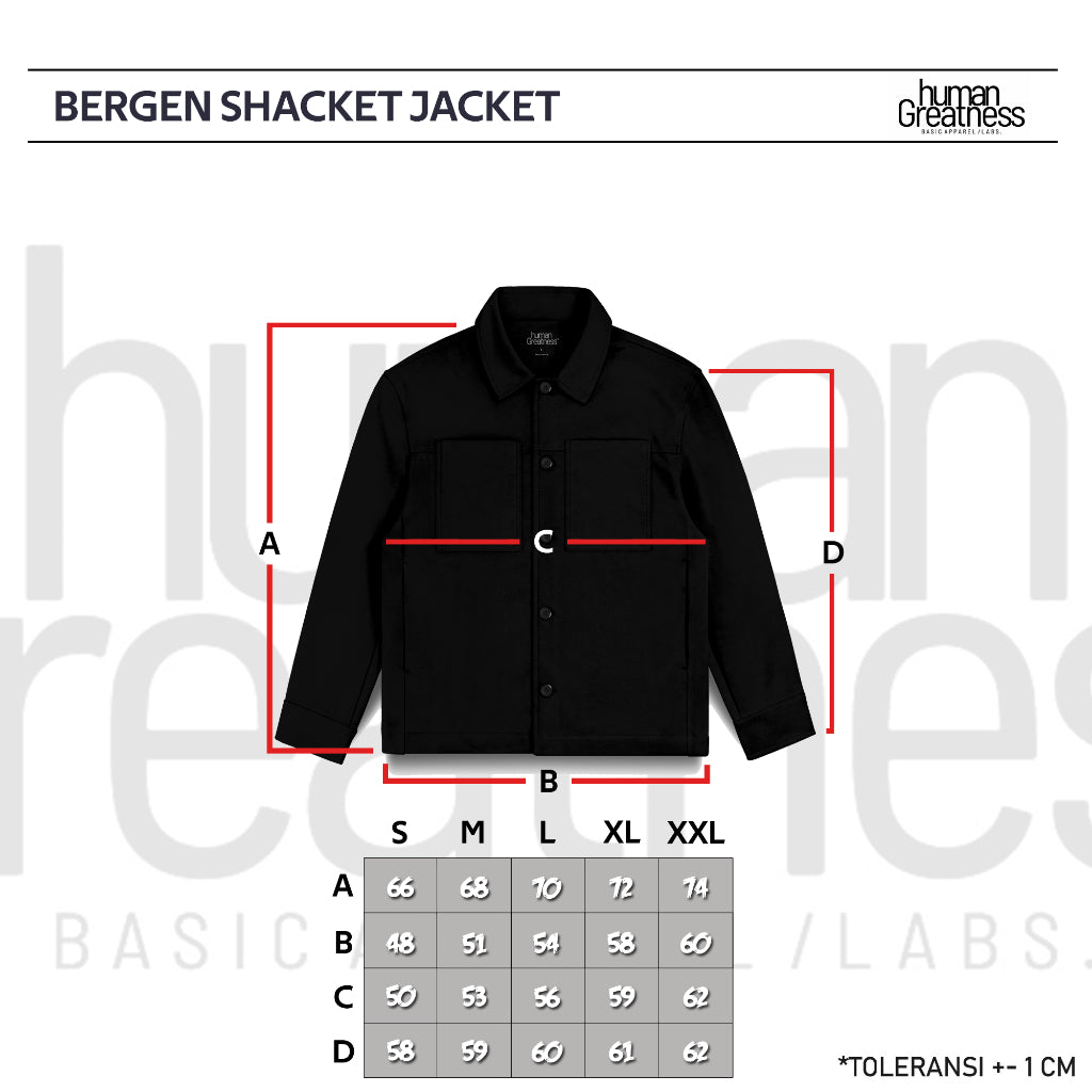 Bergen Jacket Black