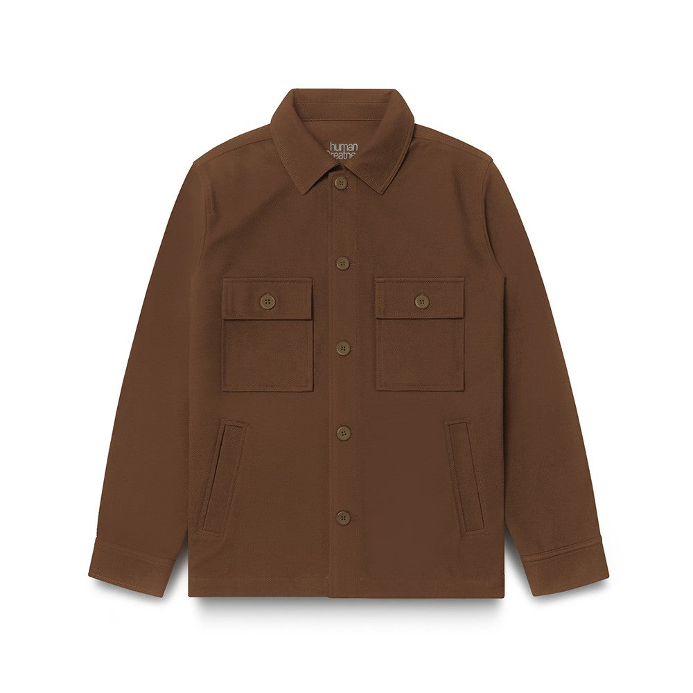 JAKET SHACKET TWILL COCA BROWN