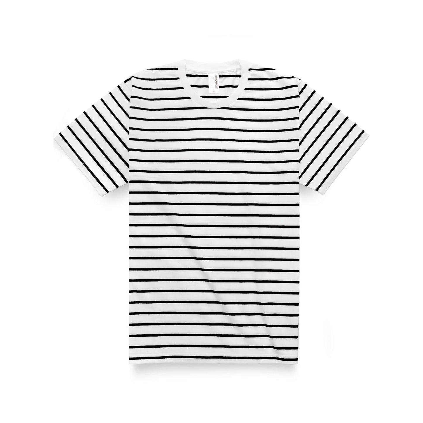 KAOS STRIPE DB PUTIH-HITAM