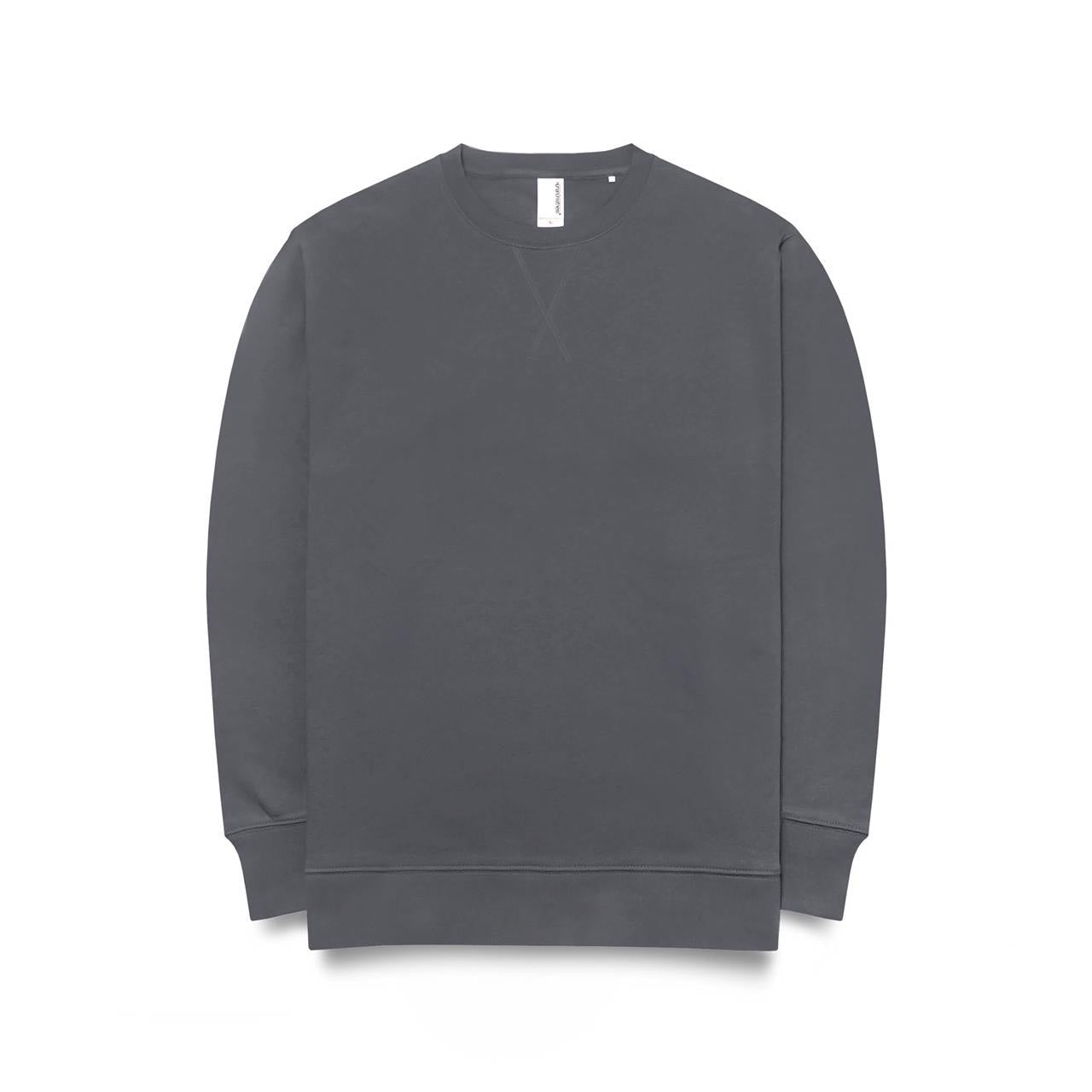 MIDWEIGHT CREWNECK DARK GREY