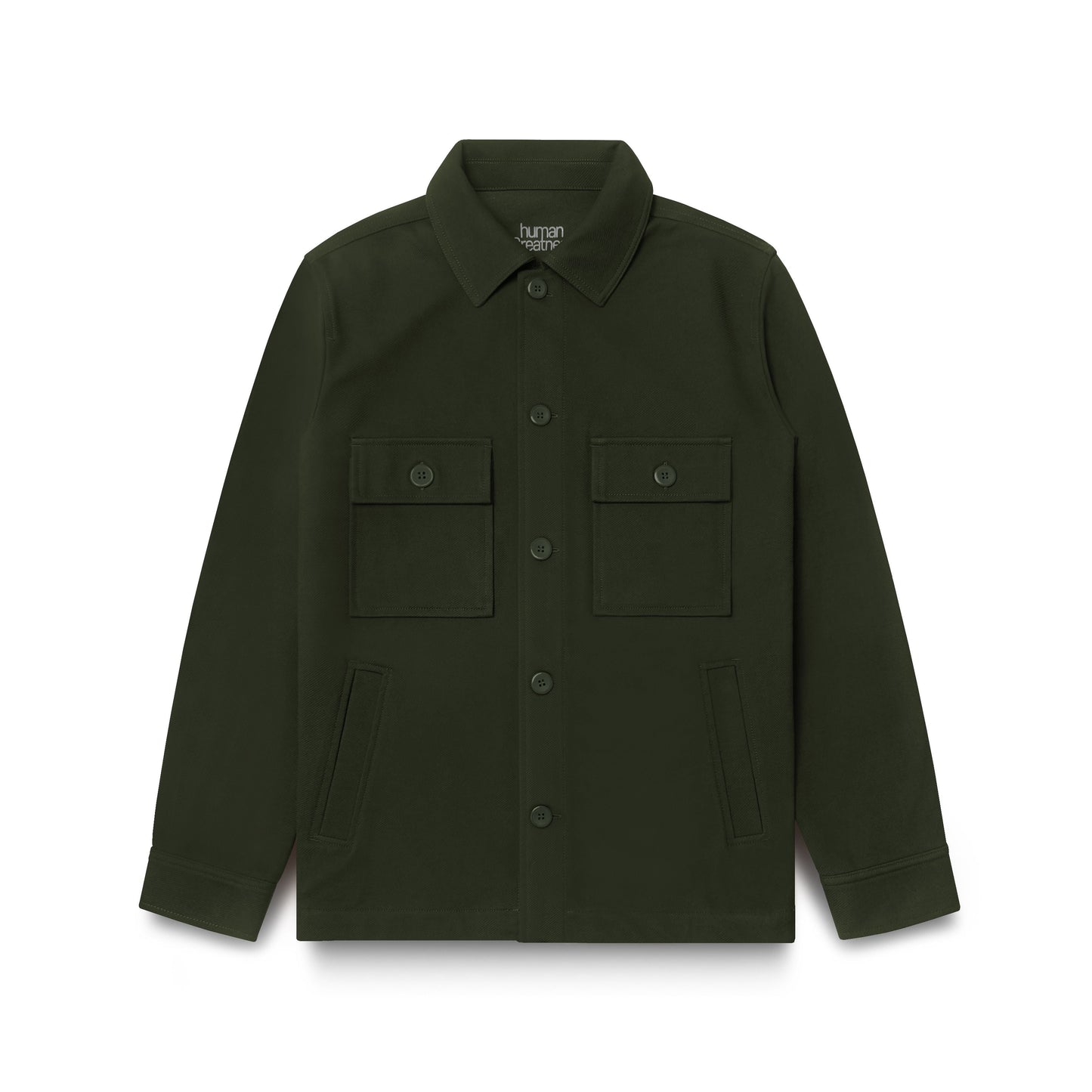 JAKET TWILL SHACKET OLIVE