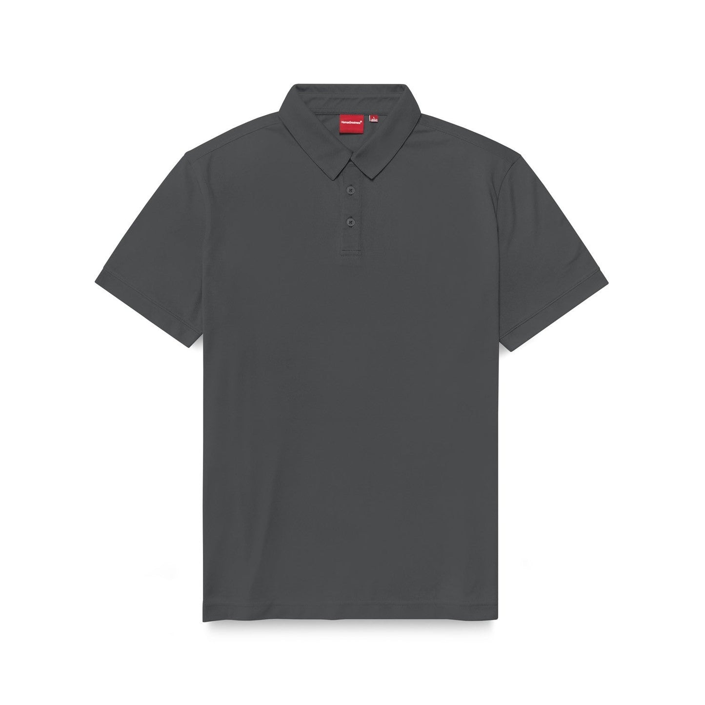 SLIM POLO DARK GREY