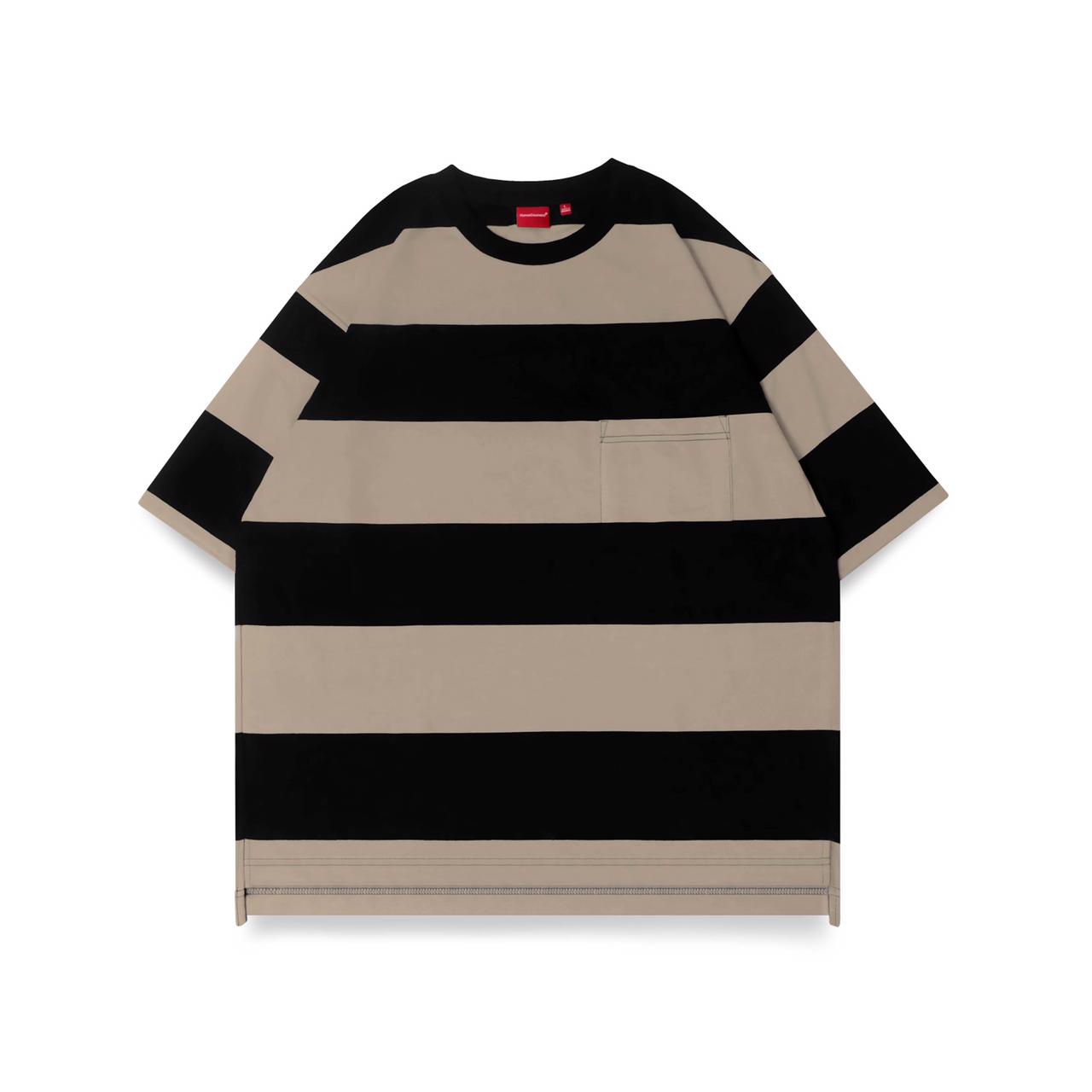 HEAVY COTTON STRIPE BLACK