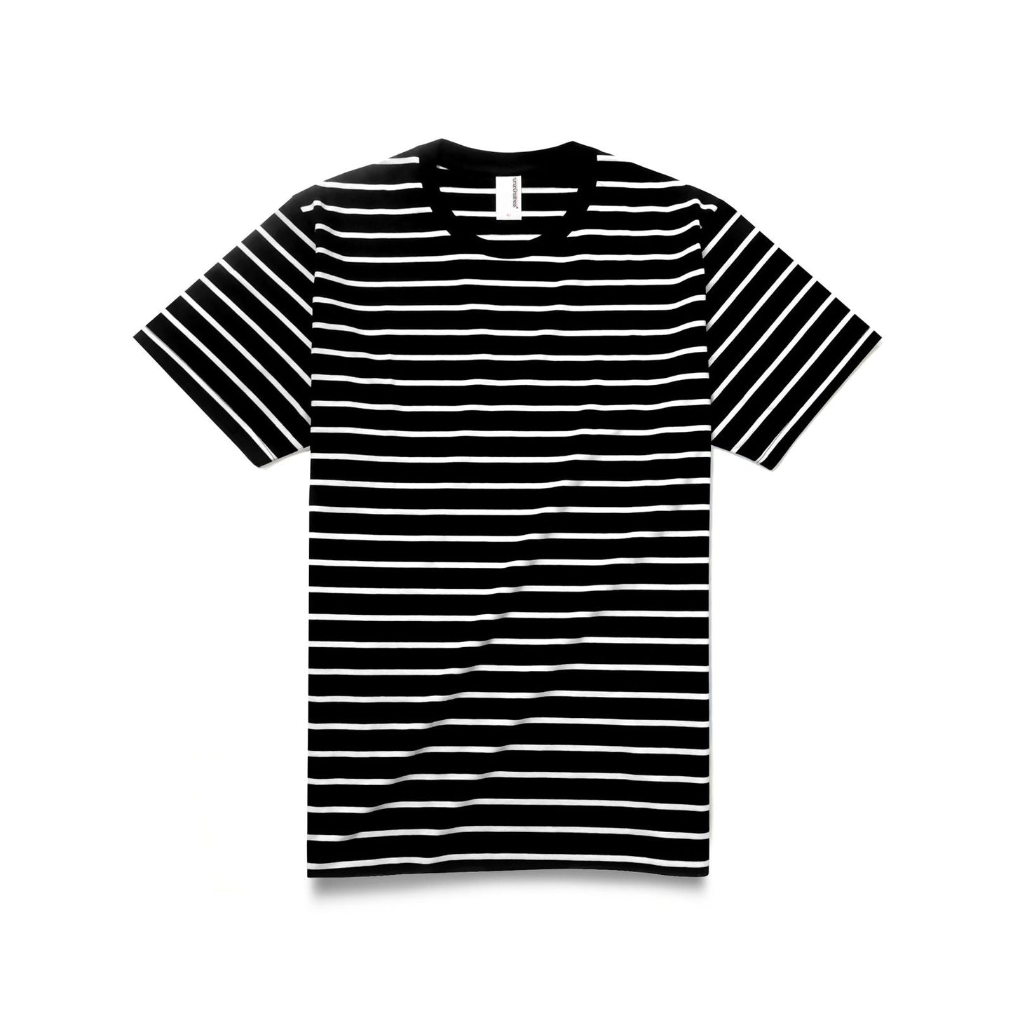 KAOS STRIPE DB HITAM PUTIH