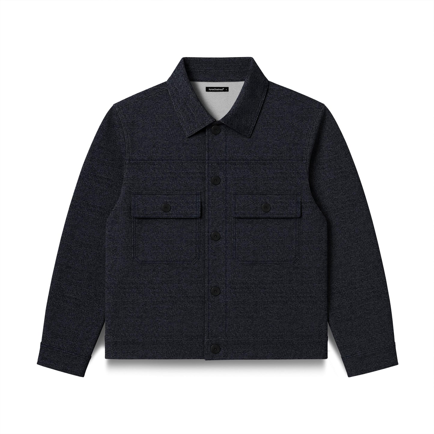 Faux Denim Human Greatness