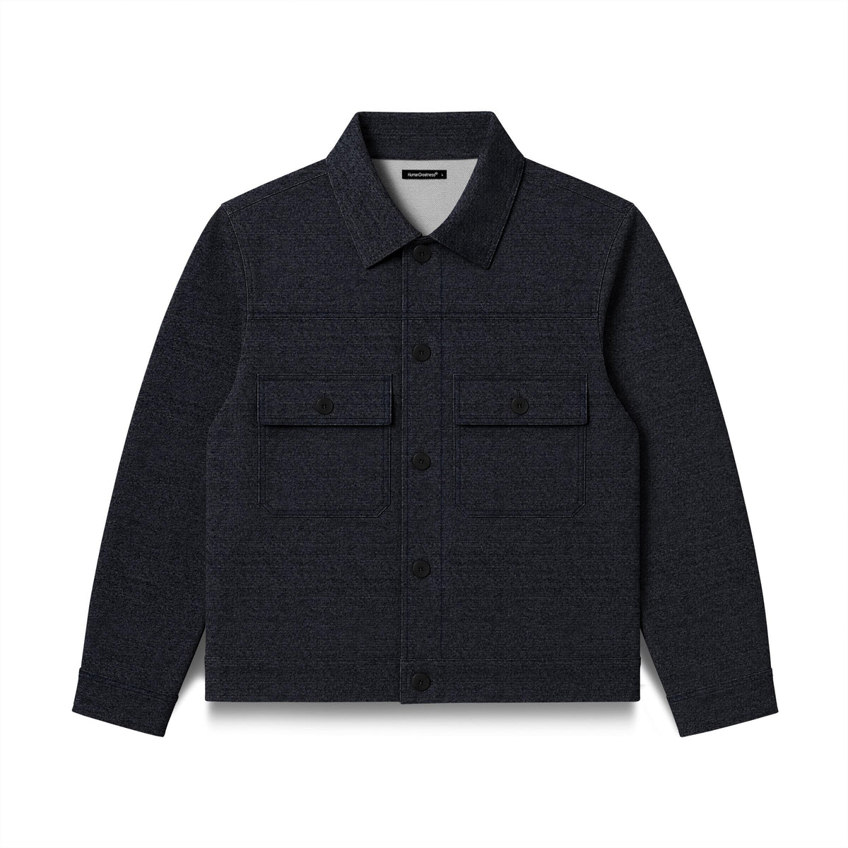 Faux Denim Human Greatness