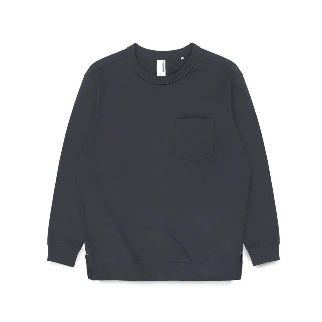 Pocket Crewneck Dark Grey