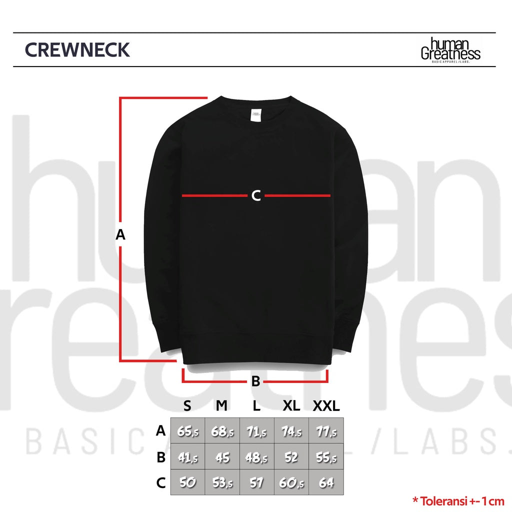 CREWNECK HATI MERAH