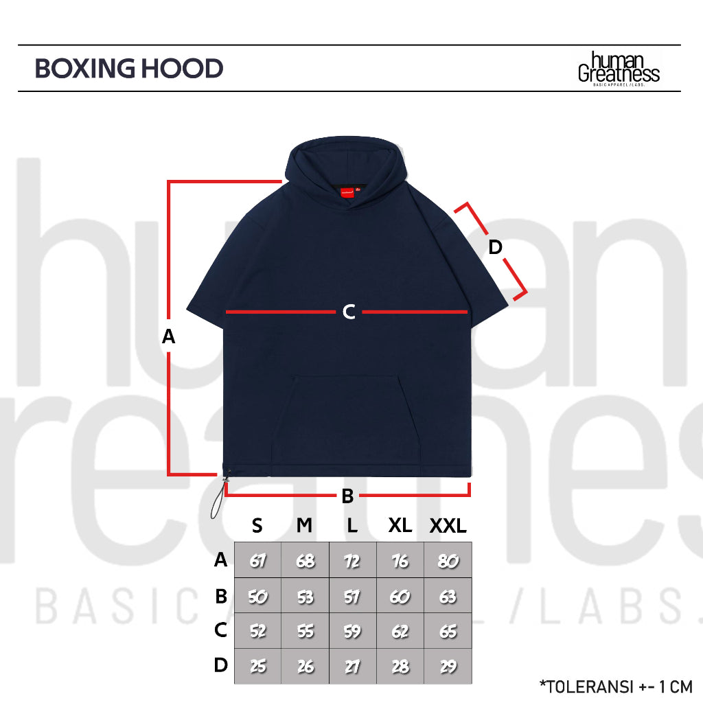 HOOD BOXING OLIVE