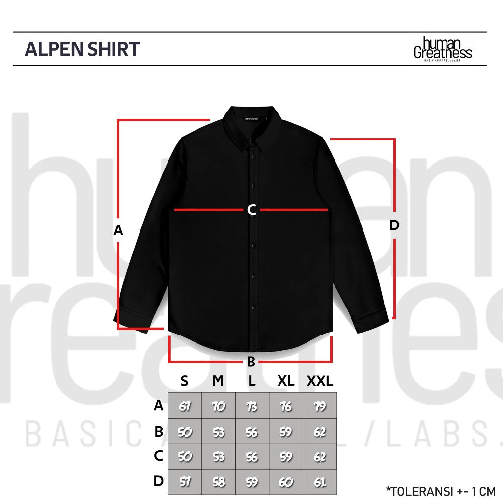 Alpen Shirt Black