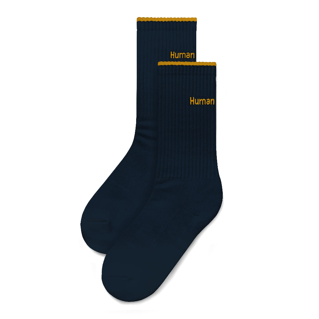 Quarter Socks Tip Navy