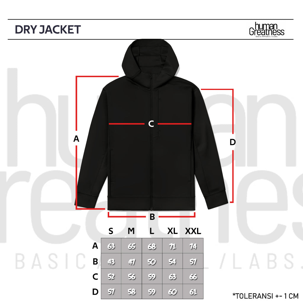 Active Dry Jacket Black