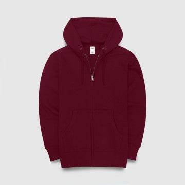 HOODIE ZIPPER HATI MERAH