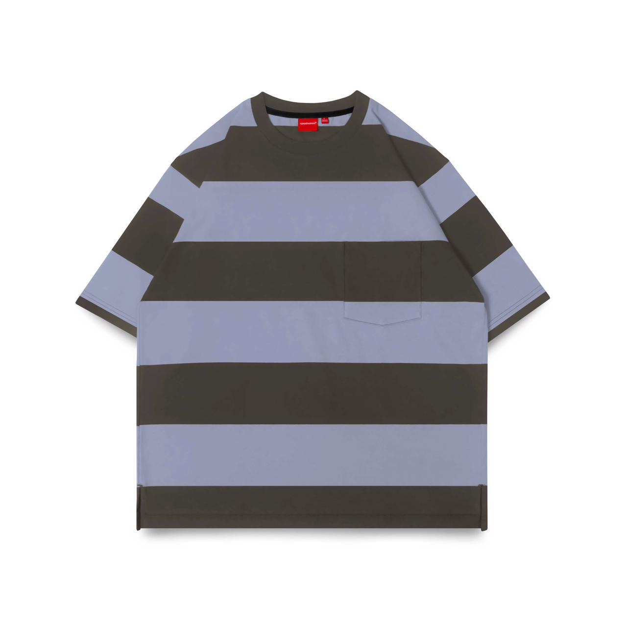 KATUN BERAT STRIPE ABU-ABU