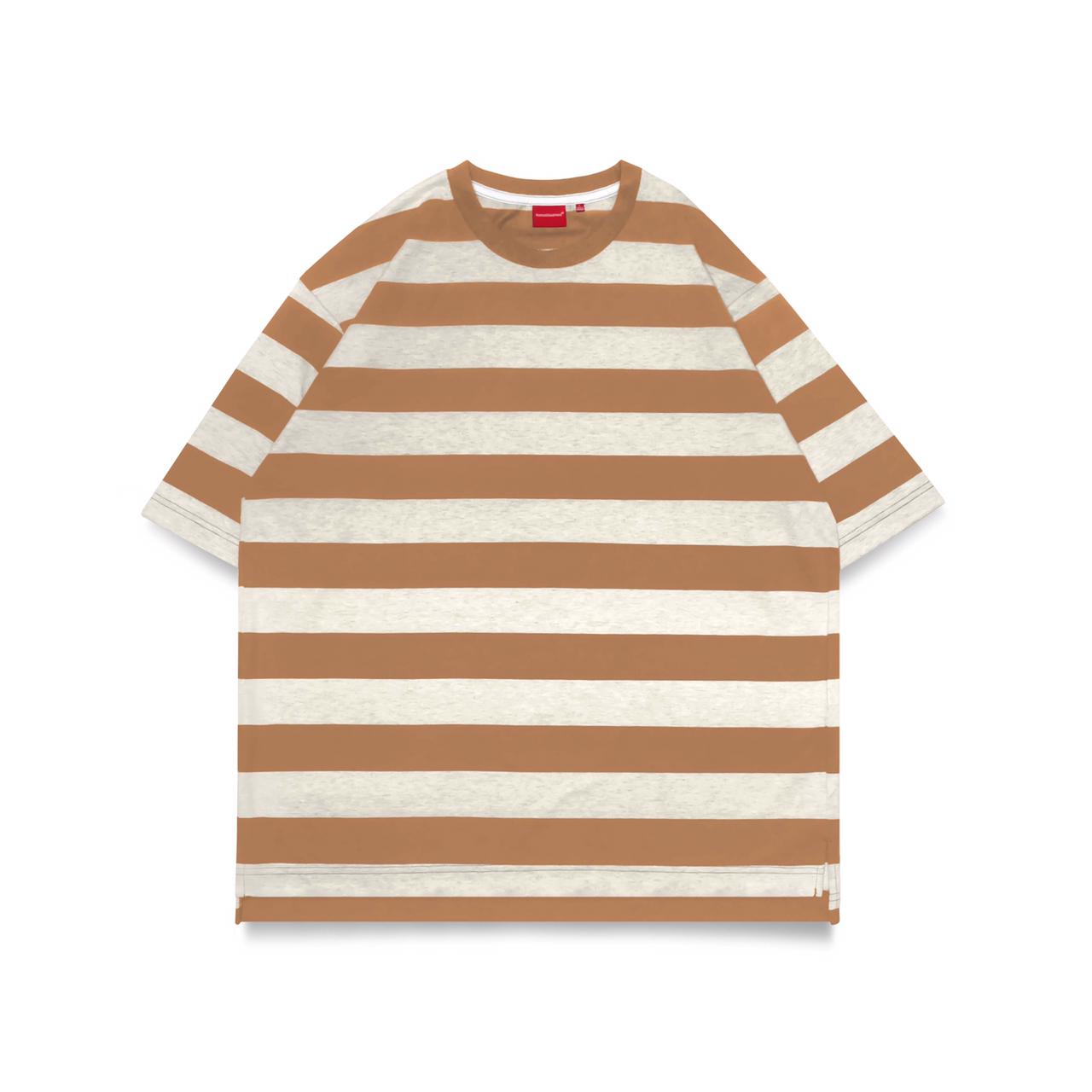 STRIPE OVERSIZE MOCCA M68